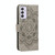 For Samsung Galaxy A82 5G Sun Mandala Embossing Pattern Horizontal Flip PU Leather Case with Holder & Card Slots & Wallet & Lanyard(Grey)