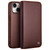 For iPhone 15 QIALINO Classic Gen2 Genuine Leather Phone Case(Brown)