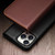 For iPhone 15 QIALINO Classic Gen2 Genuine Leather Phone Case(Brown)