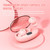 ONIKUMA T305 Digital Display Wireless Bluetooth Earphone(Pink)