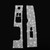 For Nissan 350Z 2006-2009 Car Glass Lifting Diamond Sticker, Left Drive