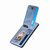 For Xiaomi 13 Carbon Fiber Vertical Flip Zipper Phone Case(Blue) For Xiaomi 13 Carbon Fiber Vertical Flip Zipper Phone Case(Blue)