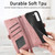 For Samsung Galaxy S21+ 5G Geometric Zipper Wallet Side Buckle Leather Phone Case(Pink) For Samsung Galaxy S21+ 5G Geometric Zipper Wallet Side Buckle Leather Phone Case(Pink)