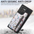 For Samsung Galaxy S23 Ultra 5G Retro Painted Zipper Wallet Back Phone Case(Black)