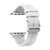 For Apple Watch Ultra 2 49mm H Texture Soft Silicone Buckle Watch Band(White)