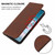 For Motorola Edge 40 Neo Magnetic Closure Leather Phone Case(Brown)