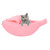 Creative Kennel Banana Shape Cat Litter Winter Warm Pet Nest, Size:M(Pink) Creative Kennel Banana Shape Cat Litter Winter Warm Pet Nest, Size:M(Pink)