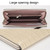 Crocodile Print Long Ladies Clutch Bag Multi Card Position Zipper Wristlet Pouch(Green)