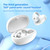 ONIKUMA T306 Ear-mounted Wireless Bluetooth Earphone(White)