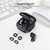 For Samsung Galaxy Buds Live AhaStyle PT132 S+M+L Silicone Earbud(Black)