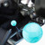 Car Modified Marble Star Gear Head Shifter Cover with Adapter (Light Blue)