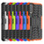 For vivo Y20 Tire Texture Shockproof TPU+PC Protective Case with Holder(Green)