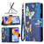 For Xiaomi Redmi Note 11 Pro International Colored Drawing Pattern Zipper Leather Phone Case(Gold Butterfly)