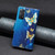 For Xiaomi Redmi Note 11 Pro International Colored Drawing Pattern Zipper Leather Phone Case(Gold Butterfly)