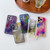 For iPhone 13 Pro Oil Painting Electroplating TPU Phone Case(Grey)