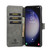 For Samsung Galaxy S23+ 5G DG.MING Retro Oil Edge Flip Leather Phone Case(Grey)