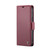 For iPhone 14 Pro Max CaseMe 023 Butterfly Buckle Litchi Texture RFID Anti-theft Leather Phone Case(Wine Red)