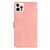 For iPhone 13 Pro Seven Butterflies Embossed Leather Phone Case(Pink)