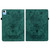 For Realme Pad X Butterfly Rose Embossed Leather Tablet Case(Green)