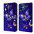 For iPhone 12 mini / 13 mini Crystal 3D Shockproof Protective Leather Phone Case(Diamond Butterfly)