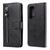 For OPPO Reno5 Pro Plus / Find X3 Neo Fashion Calf Texture Zipper Horizontal Flip Leather Case with Stand & Card Slots & Wallet(Black)
