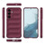 For Samsung Galaxy S24+ 5G Magic Shield TPU + Flannel Phone Case(Wine Red)