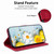 For iPhone 11 Lily Embossed Leather Phone Case(Red)