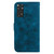 For Xiaomi Redmi Note 11 Global / Note 11S Lily Embossed Leather Phone Case(Dark Blue) For Xiaomi Redmi Note 11 Global / Note 11S Lily Embossed Leather Phone Case(Dark Blue)