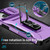 For iPhone 14 Sliding Camshield Holder Phone Case(Purple)