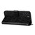 For Samsung Galaxy S22+ 5G Tree Birds Embossed Pattern Leather Phone Case(Black)