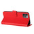 For iPhone 11 Pro Datura Flower Embossed Flip Leather Phone Case(Red)