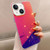 For iPhone 14 Plus Mirror Glitter IMD Phone Case(Purple)