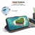 For Motorola Moto E32 Crystal Texture Colored Drawing Leather Phone Case(Blue Pansies)