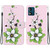For Motorola Moto E13 Crystal Texture Colored Drawing Leather Phone Case(Lily) For Motorola Moto E13 Crystal Texture Colored Drawing Leather Phone Case(Lily)