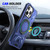 For iPhone 15 Pro Max MagSafe Magnetic Shockproof Phone Case with Ring Holder(Navy Blue)