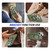 For iPhone 15 Plus MagSafe Magnetic Shockproof Phone Case with Ring Holder(Dark Green)