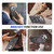 For iPhone 14 Pro Max MagSafe Magnetic Shockproof Phone Case with Ring Holder(Dark Grey)