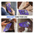 For iPhone 11 MagSafe Magnetic Shockproof Phone Case with Ring Holder(Purple)