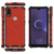For Alcatel 1V (2020) Shockproof Honeycomb PC + TPU Case(Red)