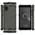 For Alcatel 1B (2020) Shockproof Honeycomb PC + TPU Case(Black)