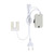 10 LEDs Sewing Machine Lamp U-shaped Highlight Magnet Working Energy-saving Lamp (EU Plug)