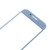 For Galaxy A3 (2017) / A320 Front Screen Outer Glass Lens (Blue)