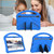 For Samsung Galaxy Tab S7 T870 EVA Shockproof Tablet Case with Holder(Blue)
