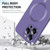 For iPhone 15 Pro ENKAY MagSafe Matte TPU Phone Case with Lens Film & Screen Glass Film(Dark Grey)