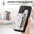 For Redmi Note 10 Pro 5G Retro Painted Zipper Wallet Back Phone Case(Black)