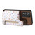 For Redmi Note 8T Retro Painted Zipper Wallet Back Phone Case(Brown)