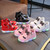 Kids Shoes Baby Infant Girls Eyelash Crystal Bowknot LED Luminous Boots Shoes Sneakers, Size:26(Red)