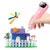 3D Printing Pen Low Temperature Painting Pen With 130m PCL(Pink)