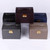 PU Leather Three-Layer Jewelry Box Necklace Storage Display Packaging Box With Handle( Black)