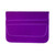 17 Inch Neoprene Laptop Lining Bag Horizontal Section Flap Clutch Bag(Purple)